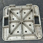 Sauber Mfg Outrigger Pad Stabilizer Model 1818-NM1 Used. Price: $210.17.