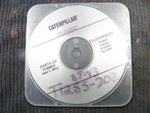 Caterpillar TL642C TL943C TL1055C TL1255C Parts Manual Cd Acceptable. Price: $75.00.