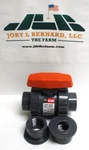 Hayward, TB1125STE, 1-1/4" Pvc True Union Ball Valve, Threaded & Socket, Surplus New. Price: $35.00.