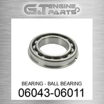 06043-06011 Bearing Ball Fits Komatsu (new Aftermarket). Price: $48.60.