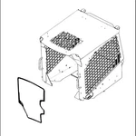 Cab Glass - Door Tinted Fits New Holland L170 L175 LS160 L180 LS170 L185 L160. Price: $250.99.