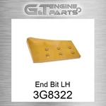 3G8322 End Bit Lh Fits Caterpillar (new Aftermarket). Price: $265.51.
