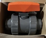 Lot Of 1-1/4" Hayward TB1125STE Pvc True Union Ball Valve Soc/thd Epdm Seats Open. Price: $108.03.
