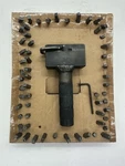 Hanson 27608, Type Holder 1/4" 59 Stamps, Character Capacity Letters And #s Used. Price: $299.00.