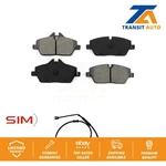 Front Semi-metallic Disc Brake Pads And Wear Sensors Kit For Mini Cooper New. Price: $37.76.