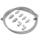 52" 6AN Braided Transmission Cooler Hose Lines,for Chevy Ford Mopar Gmc... New. Price: $62.38.