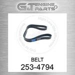 253-4794 Belt Fits Caterpillar (new Aftermarket). Price: $30.90.
