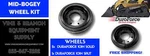 10 Inch Oem Style Mid-bogie Wheel Kit Caterpillar 267B / 277B 287B New. Price: $276.00.
