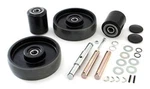 For Uline H-1043, H-1366, H-1193, H-1484 Pallet Jack Complete Wheel Kit New. Price: $175.00.