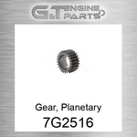 7G2516 Gear, Planetary Fits Caterpillar (new Aftermarket). Price: $52.44.