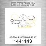 144-1143 Central & Lower Gasket Kit Fits Caterpillar (new Aftermarket). Price: $320.38.