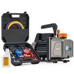 Omt Combo 1/3HP 4CFM Air Vacuum Pump Manifold Gauge Set Hvac Refrigerant Kit New. Price: $99.99.