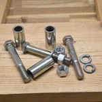 John Deere 3046 3520 4520 4710 4044M Tractor Starter Wheel Weight Hardware Kit Open. Price: $60.00.