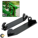 2PCS Mounting Brackets Fits John Deere Global Euro Loaders Tractor Attachment New. Price: $78.49.