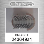 243649A1 Brg Set Fits Case New Holland (surplus Open Box). Price: $518.53.