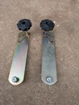 John Deere 14SZ M110965BLE Handlebar Brackets Assy 14SB 14SE JE75 JX85 14PB 12SB Used. Price: $22.48.