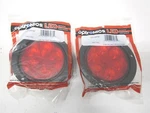 Optronics (STL13RFBP) 4" Round Red Led Stop, Turn & Tail Light - Lot Of 2 New. Price: $21.95.