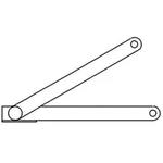 Hood Hinges Fits Massey Ferguson 50 65 135 194102M91 New. Price: $56.79.