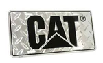 New - Aluminum Diamond Plate License Tag Caterpillar Truck Equipment Gift. Price: $13.95.
