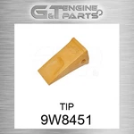 9W8451 Tip Fits Caterpillar (new Aftermarket). Price: $83.52.