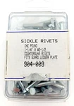 Kondex Corp 904-009 Countersunk Sickle Rivets 1-1/4" #5-1/2 Pound New. Price: $11.50.