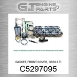 C5297095 Gasket Front Cover QSB3.3 Tier 4F Maxiforce (new Aftermarket). Price: $31.81.