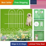Amagabeli 14 Panels 32INH 20FTL Decorative Garden Fence No Dig Rustproof Meta... New. Price: $89.99.