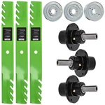 8TEN Blade Spindle Kit For Scag Tiger Cat Ii 61-INCH 48111 461663 483286 483287 New. Price: $182.95.