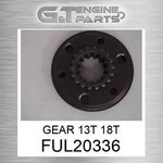 FUL20336 Gear 13T 18T Fits Case New Holland (surplus Open Box). Price: $212.28.