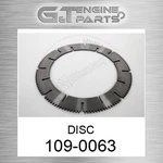 109-0063 Disc Fits Caterpillar (new Aftermarket). Price: $159.16.