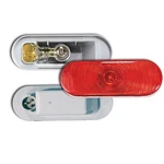 Grote 52562 Stop/tail/turn Lamp Red Oval Male Pin Trsn Mount Iii New. Price: $24.06.