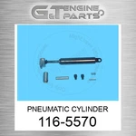116-5570 Pneumatic Cylinder Fits Caterpillar (new Aftermarket). Price: $108.25.