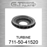 711-50-41520 Turbine Fits Komatsu (new Aftermarket). Price: $483.42.