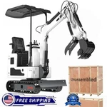 1TON Mini Excavator Track Digger With B&s Engine Hydraulic Thumb Clamp Usa Stock New. Price: $4499.00.