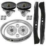 46" Deck Spindles Blade Belt Pulley Kit For Cub Cadet LTX1046M LTX1046VT New. Price: $86.98.