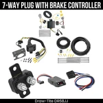 Drawtite 7-WAY Trailer Wiring Harness Kit + Brake Control For 10-17 Volvo XC60 New. Price: $315.99.