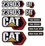 For Caterpillar 239D3 Skid Steer Replacement Decal Set Free Shipping New. Price: $119.95.