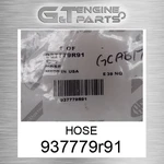 937779R91 Hose Fits Case New Holland (surplus Open Box). Price: $88.36.