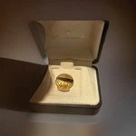 Caterpillar Globe 15 Year Anniversary 10K Gold Service Pin With 2 Red Stones Usa Used. Price: $225.00.