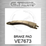 VE7673 Brake Pad Fits Komatsu (new Aftermarket). Price: $45.07.