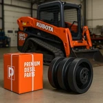 Kubota V0511-25104 Bottom Track Roller For SVL75-2 Compact Loader Oemrepl. New. Price: $136.99.