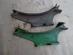 John Deere Fuel Tank Brackets R109R Used. Price: $35.00.