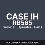 Case Ih RB565 Round Baler Pdf Service & Operator Manuals Brand. Price: $110.52.