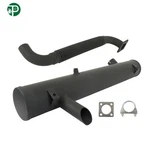 Fit For Bobcat 1600 643 645 New Set Muffler Exhaust Pipe Kit Skid Steer Loader. Price: $105.08.