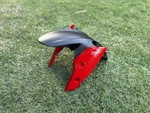 Ducati Hyperstrada Hypermotard 821 2013 2014 2015 Front Fender Mudguard Cover Used. Price: $225.00.