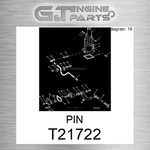 T21722 Pin Fits John Deere (surplus Open Box) New. Price: $38.86.