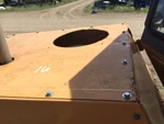 Case W20B Hood - Used P/n L107273. Price: $209.99.