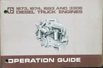 1975 Caterpillar 1673 1974 1693 3306 Diesel Truck Engine Operation Guide Used. Price: $28.90.