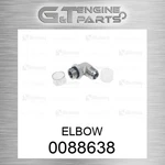 008-8638 Elbow Fits Caterpillar (new Aftermarket). Price: $77.05.