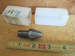 Greenfield 3/4" Three Flute Countersink 1/2" Shank R141656 Taper Head Machinist Used. Price: $14.97.